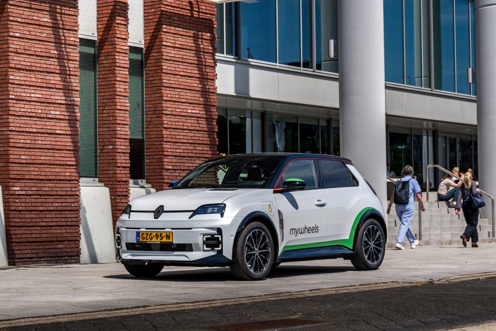 In Utrecht is sinds deze week een v2g-deelautoservice live. (Foto:Renault/MyWheels)